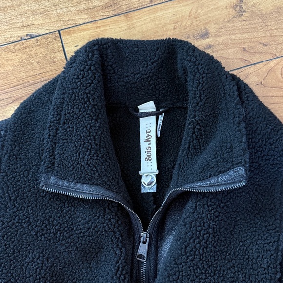 Soia & Kyo Women's Black Shearling Jacket - Picture 3 of 13